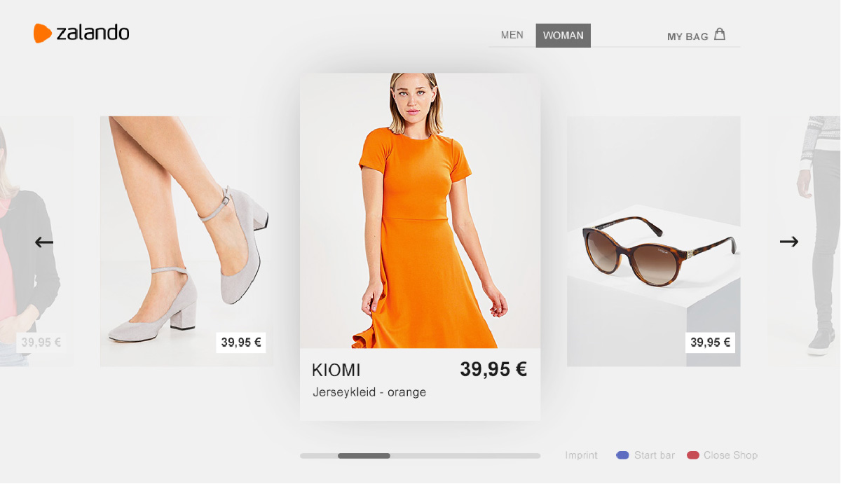 Zalando - E-Commerce shop