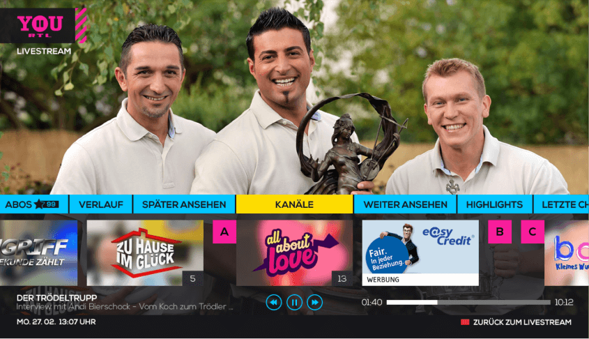 RTL ZWEI YOU – OTT Youth TV