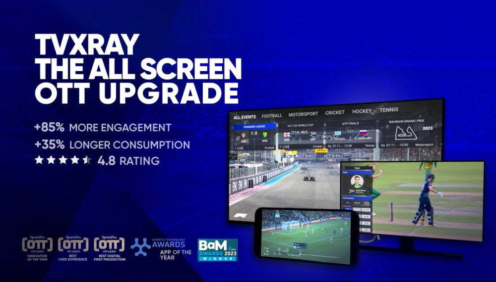 Gen-Z-Upgrade für Sportübertragungen mit TVXRAY